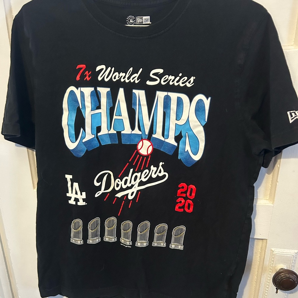 LA Dodgers 7x World Series Champions Celebratory T-Shirt